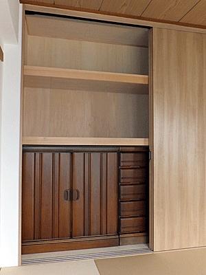 オガファーザーの壁で明るい和室に オガファーザーの壁で明るい和室に